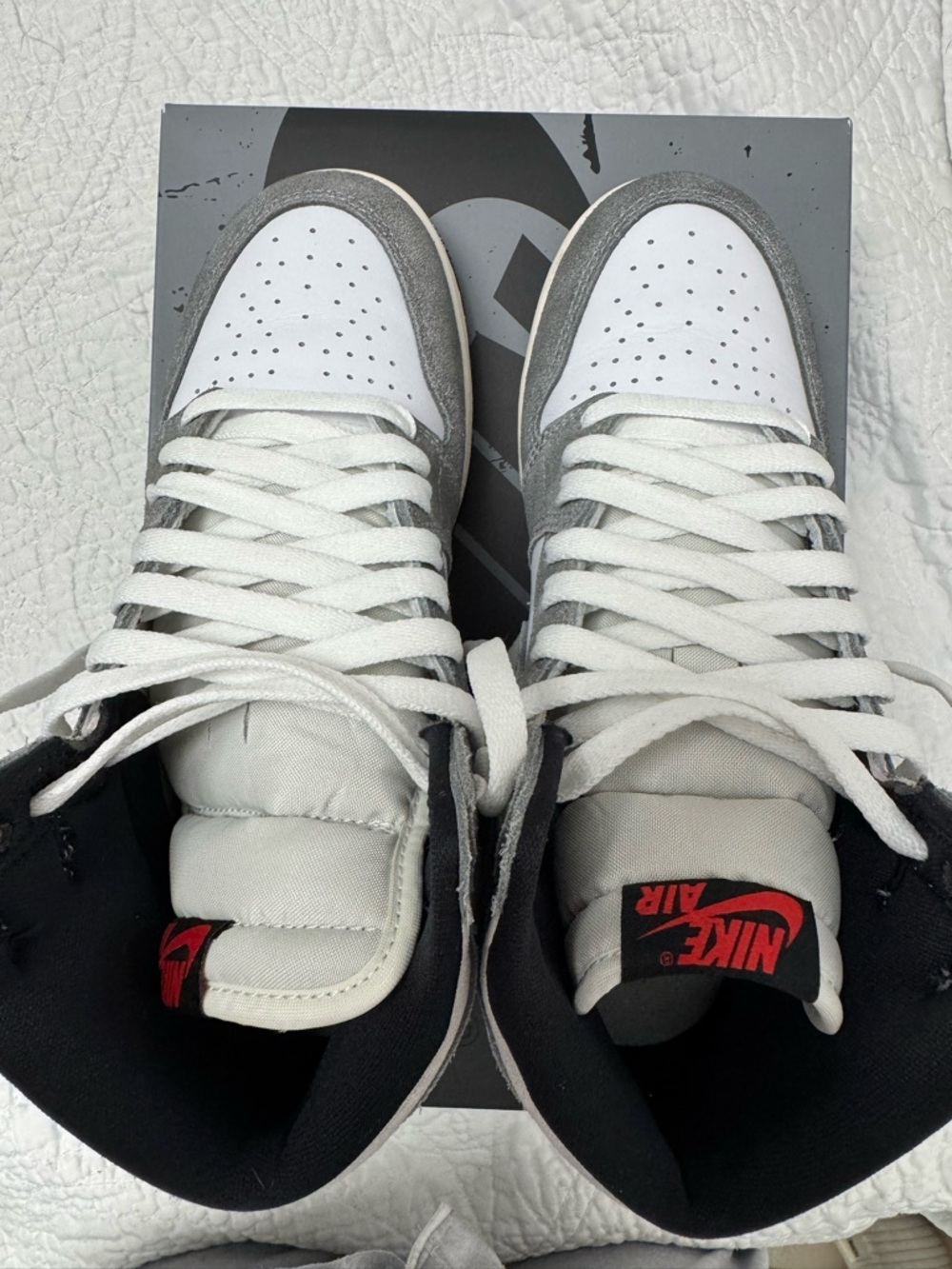 Nike Air Jordan 1 Retro High OG - Washed Black - Picture 4 of 6